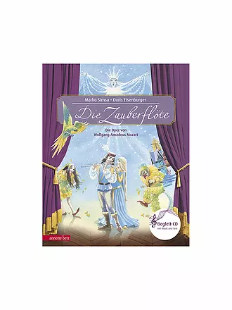 ANNETTE BETZ VERLAG | Buch - Die Zauberflöte mit Audio CD | 